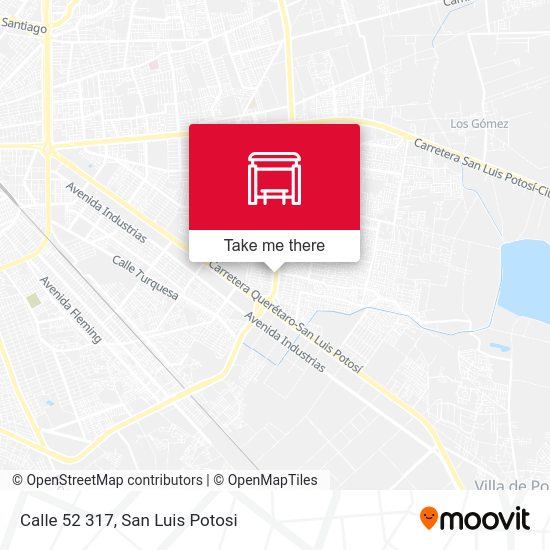 Calle 52 317 map