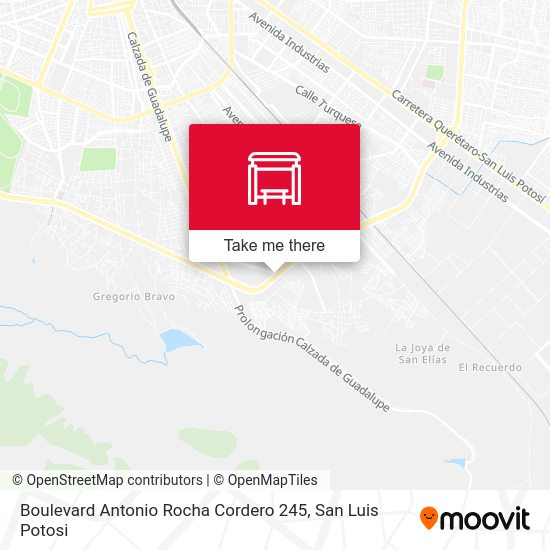 Boulevard Antonio Rocha Cordero 245 map