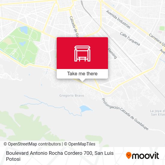 Boulevard Antonio Rocha Cordero 700 map