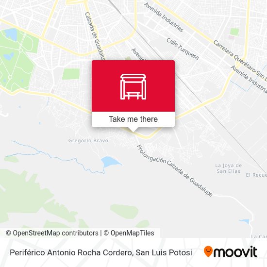 Periférico Antonio Rocha Cordero map