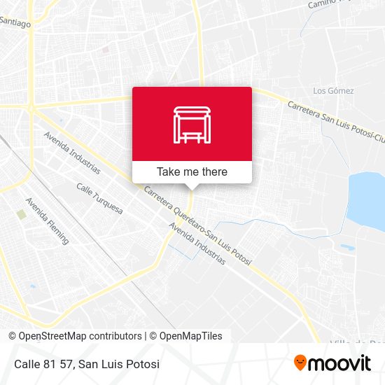 Mapa de Calle 81 57