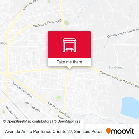 Mapa de Avenida Anillo Periférico Oriente 27