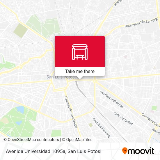 Avenida Universidad 1095a map