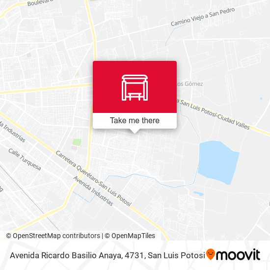 Avenida Ricardo Basilio Anaya, 4731 map