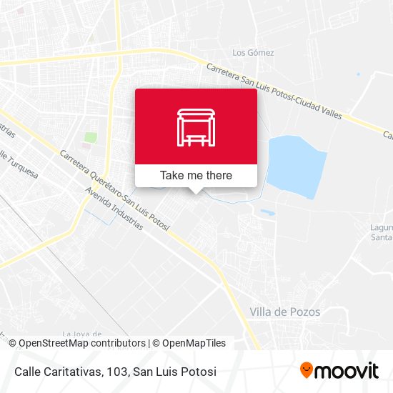 Mapa de Calle Caritativas, 103