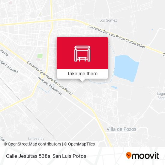 Calle Jesuitas 538a map