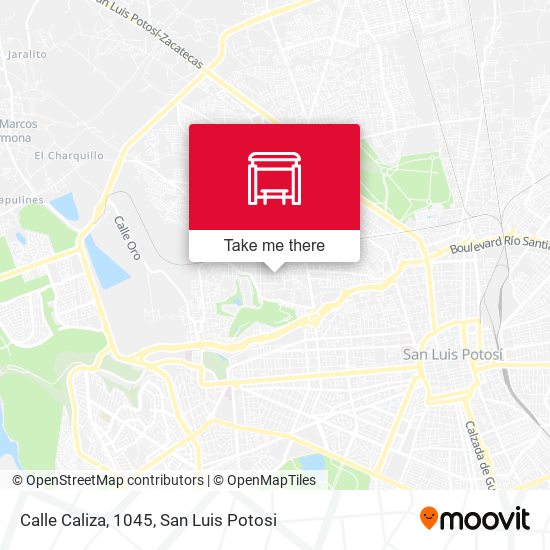 Mapa de Calle Caliza, 1045