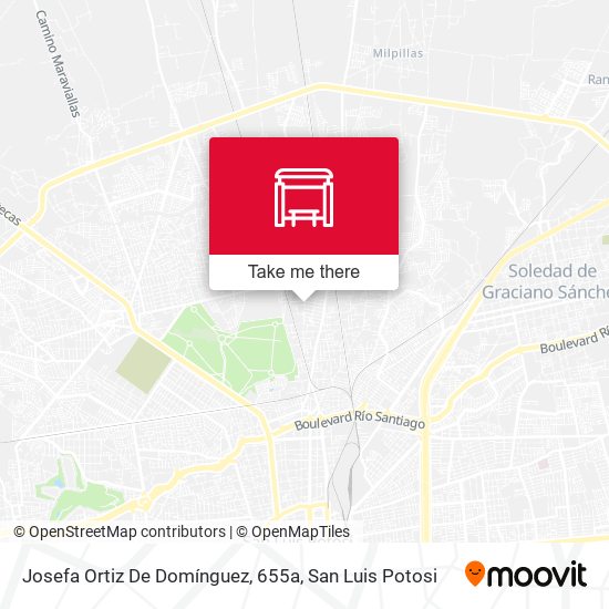 Josefa Ortiz De Domínguez, 655a map