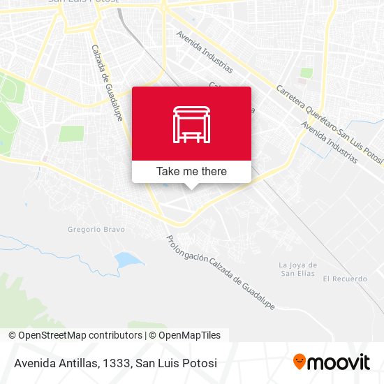 Avenida Antillas, 1333 map