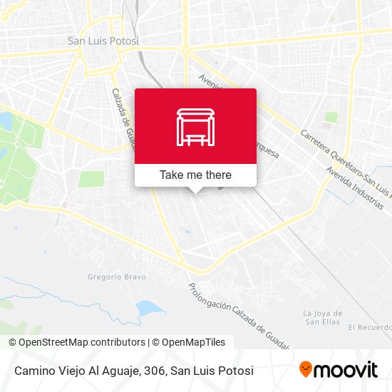 Mapa de Camino Viejo Al Aguaje, 306