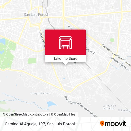 Camino Al Aguaje, 197 map