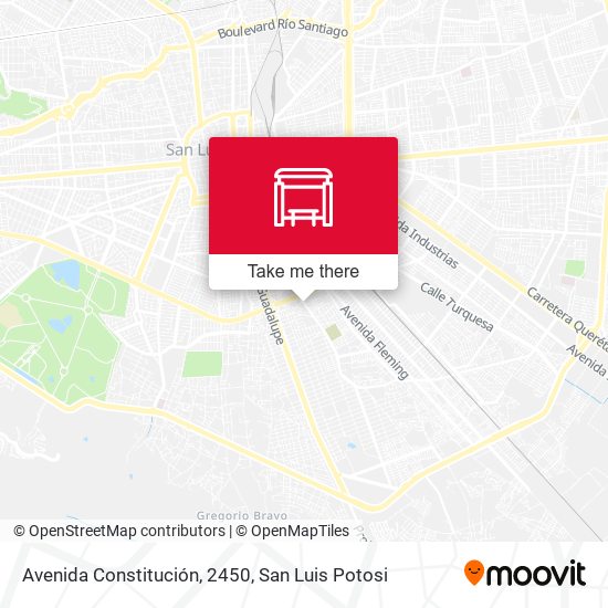 Avenida Constitución, 2450 map