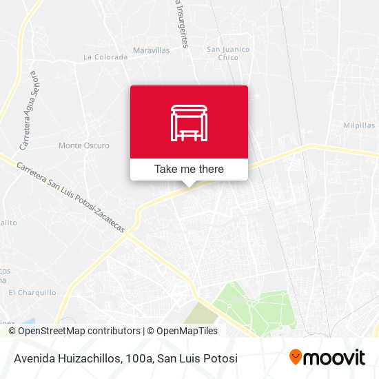 Avenida Huizachillos, 100a map