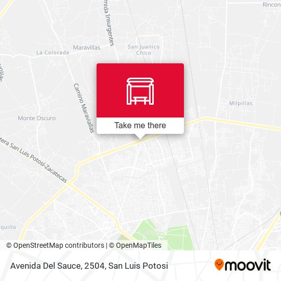Avenida Del Sauce, 2504 map