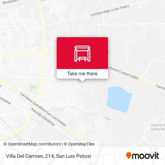 Villa Del Carmen, 214 map