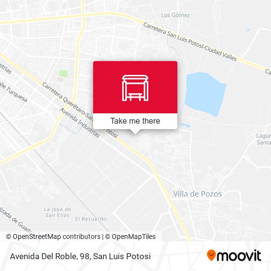 Mapa de Avenida Del Roble, 98