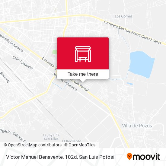 Víctor Manuel Benavente, 102d map