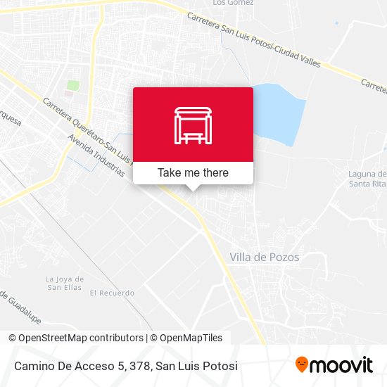 Camino De Acceso 5, 378 map