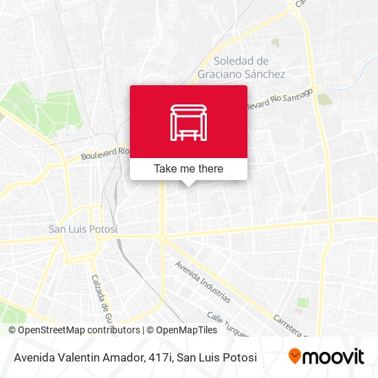 Mapa de Avenida Valentin Amador, 417i