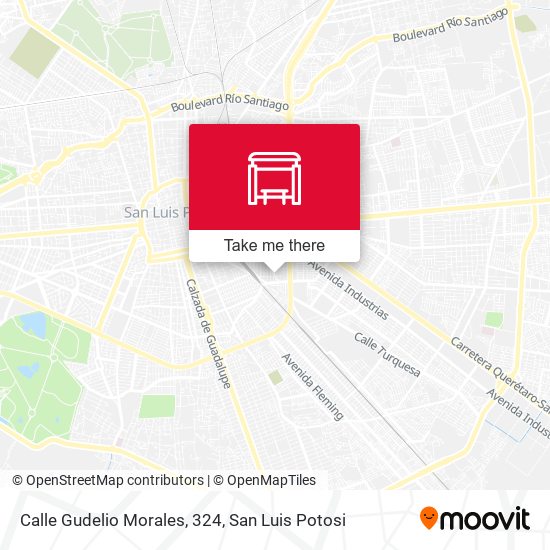 Calle Gudelio Morales, 324 map