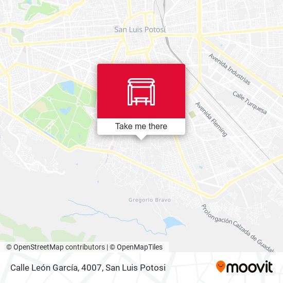 Calle León García, 4007 map