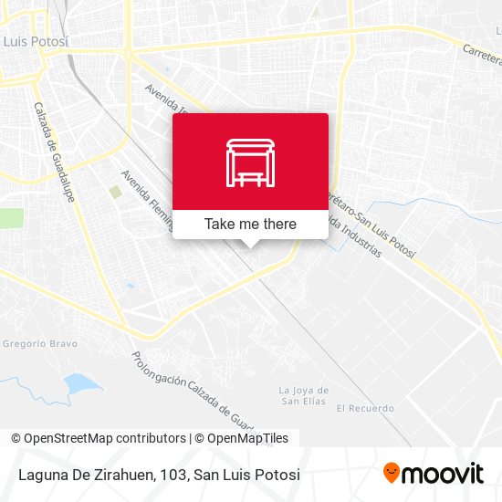 Mapa de Laguna De Zirahuen, 103