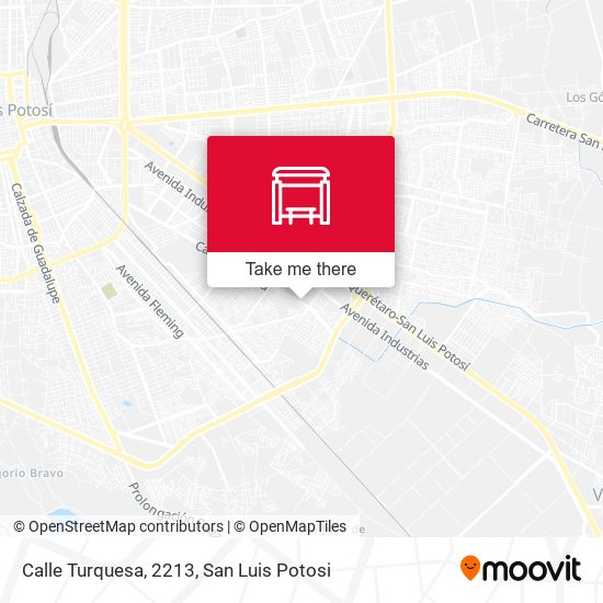 Calle Turquesa, 2213 map