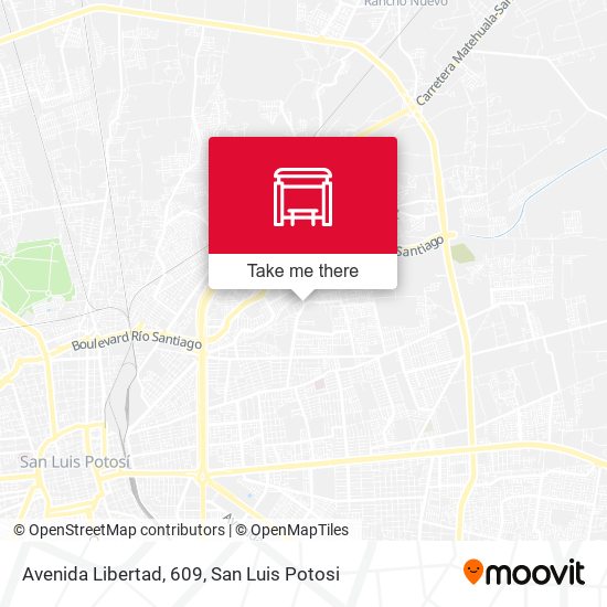 Mapa de Avenida Libertad, 609