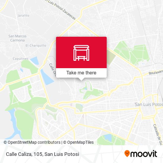 Calle Caliza, 105 map