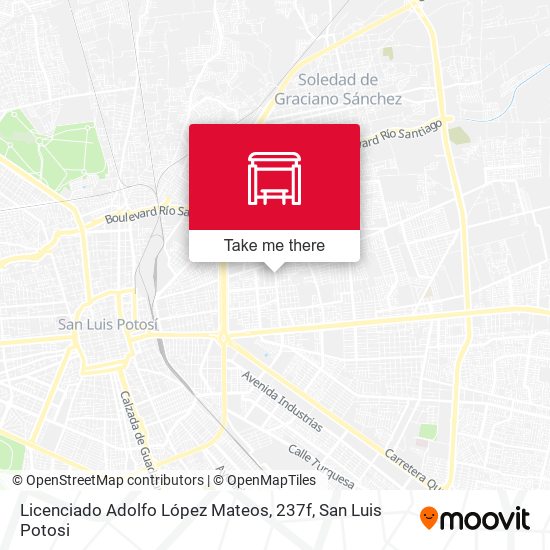 Licenciado Adolfo López Mateos, 237f map