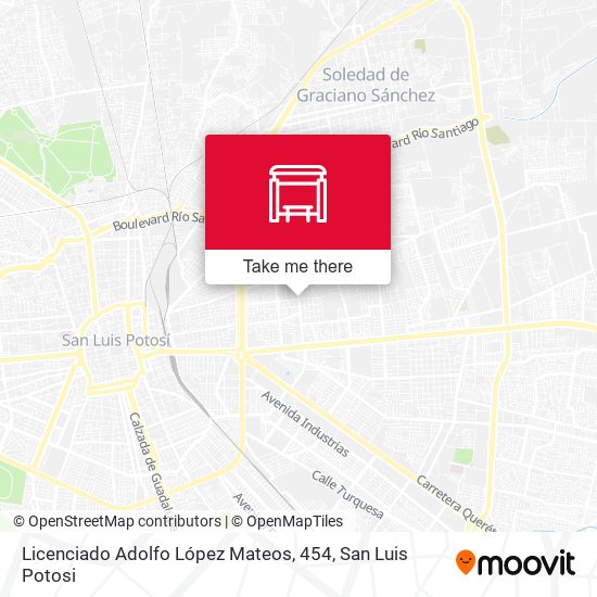 Licenciado Adolfo López Mateos, 454 map