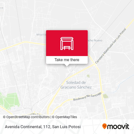 Avenida Continental, 112 map