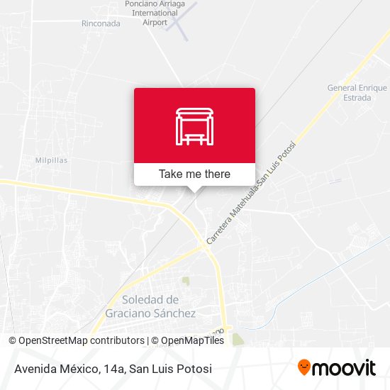 Avenida México, 14a map