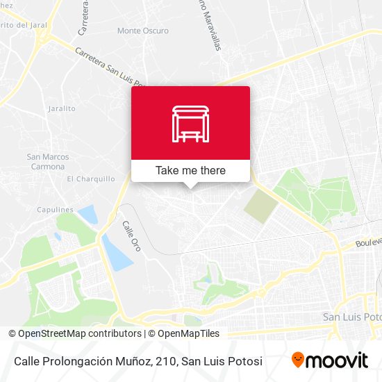 Calle Prolongación Muñoz, 210 map