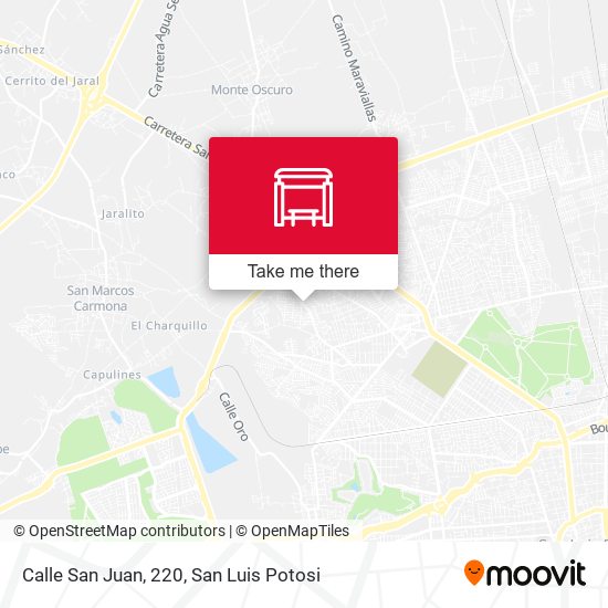 Calle San Juan, 220 map