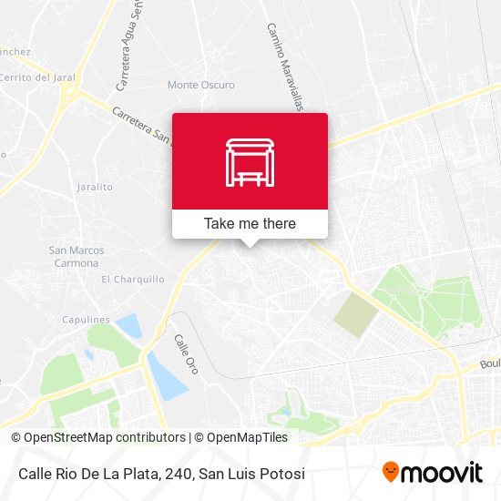 Calle Rio De La Plata, 240 map