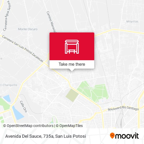 Avenida Del Sauce, 735a map