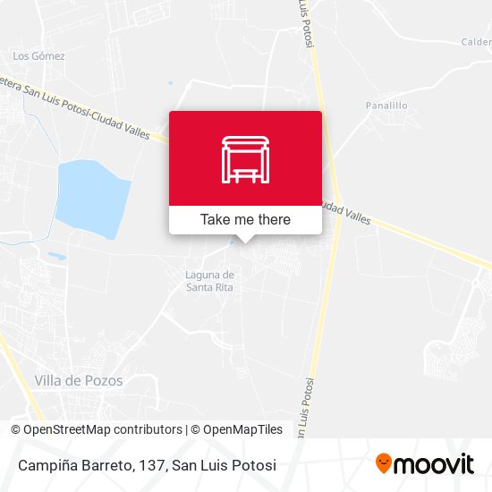 Mapa de Campiña Barreto, 137
