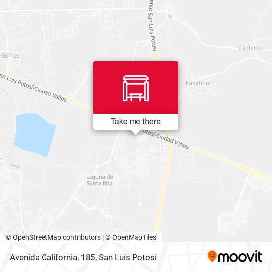 Mapa de Avenida California, 185