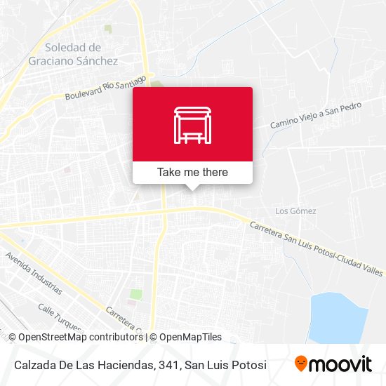 Mapa de Calzada De Las Haciendas, 341