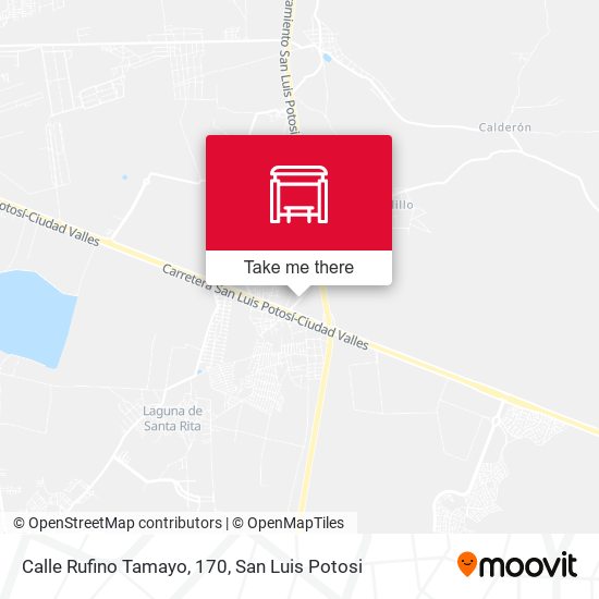 Calle Rufino Tamayo, 170 map