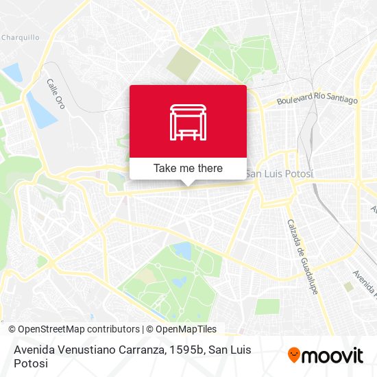 Avenida Venustiano Carranza, 1595b map