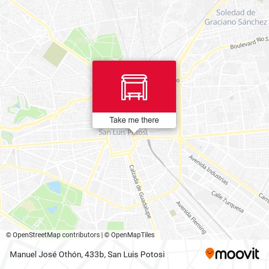 Manuel José Othón, 433b map