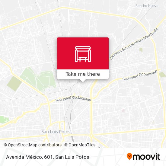 Mapa de Avenida México, 601
