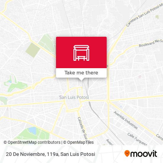 20 De Noviembre, 119a map
