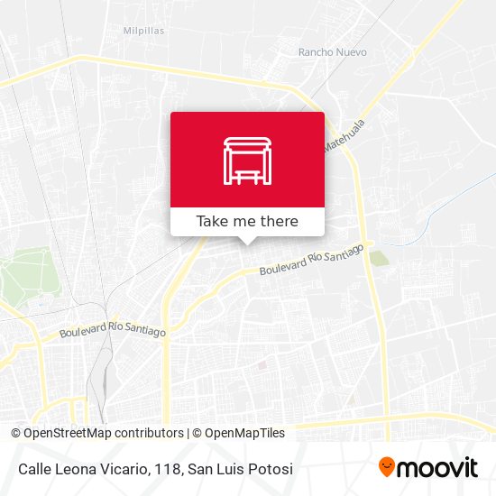 Calle Leona Vicario, 118 map