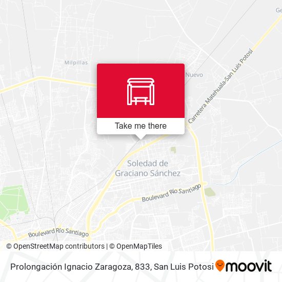Prolongación Ignacio Zaragoza, 833 map