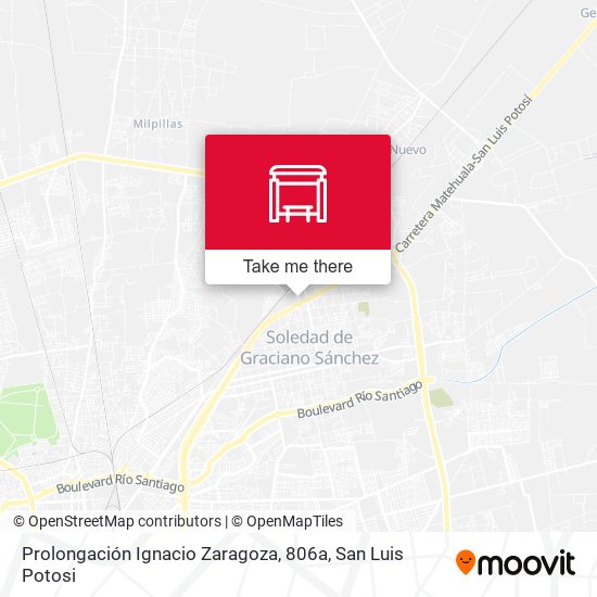 Prolongación Ignacio Zaragoza, 806a map