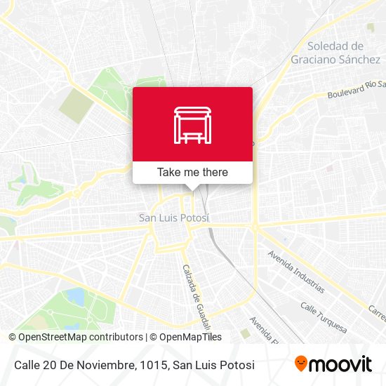 Mapa de Calle 20 De Noviembre, 1015
