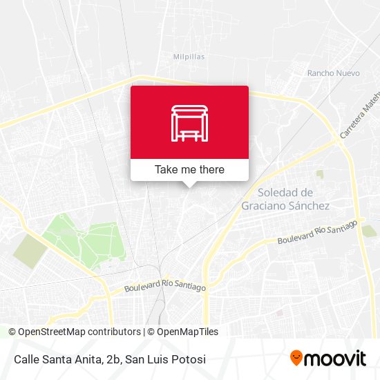 Mapa de Calle Santa Anita, 2b